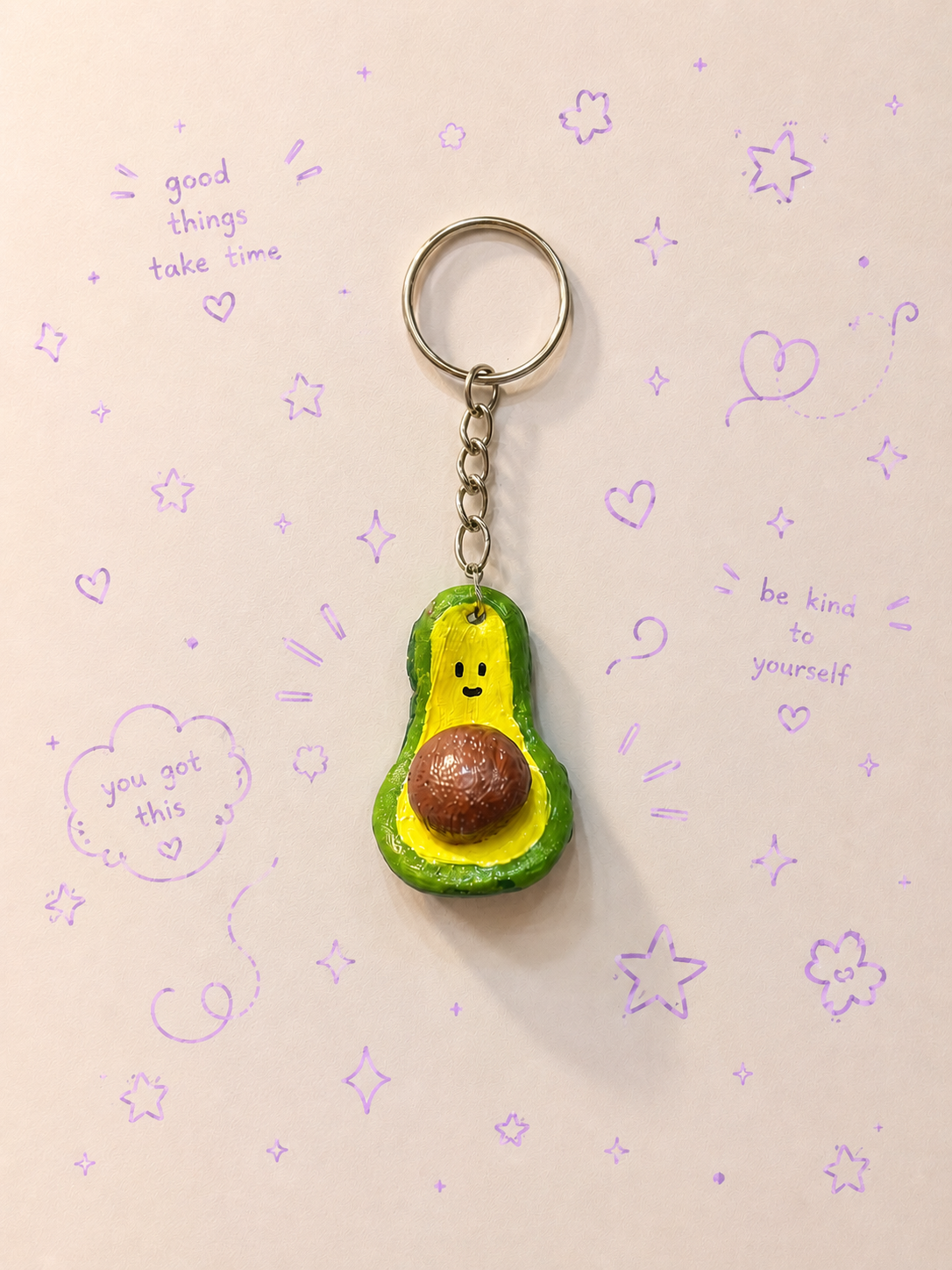 Lil' Avocado Keychain